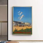 affiche armee vintage dessin