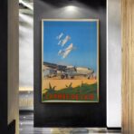 affiche armee vintage dessin