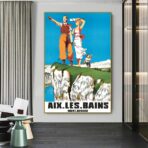 aix les bains affiche