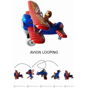 avion jouet looping