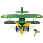 avion jouet en tole