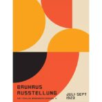 affiche vintage bauhaus