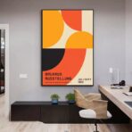affiche vintage bauhaus