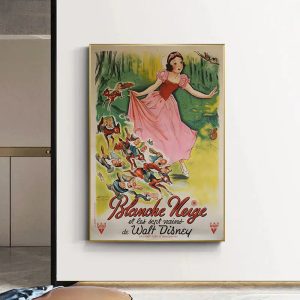 blanche neige affiche originale 1937
