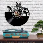 Horloge Vintage <br> Bouledogue Français – Image 2