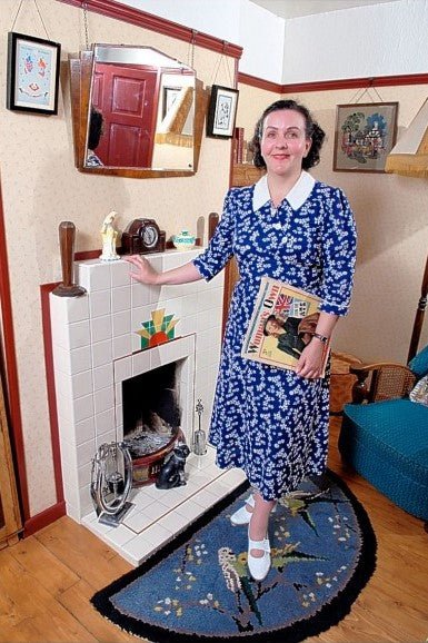 vivre comme dans les années 40 Diane Rowlands