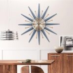 grande horloge vintage murale