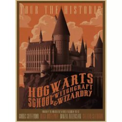 harry potter affiche vintage