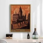 harry potter affiche vintage