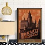 harry potter affiche vintage
