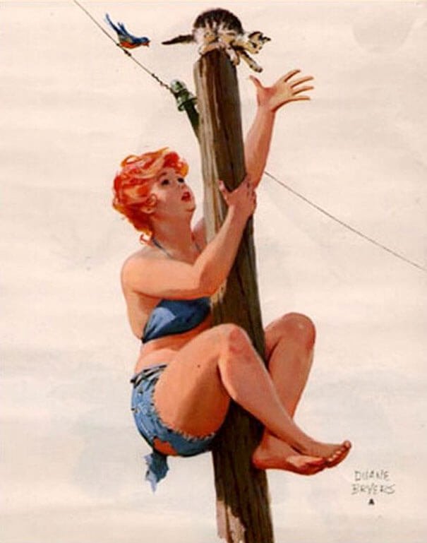hilda pin-up hilda pin up