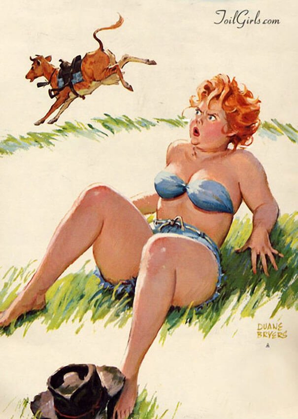 hilda pin up
