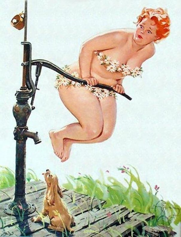 hilda pin-up hilda pin up
