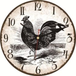 horloge ancienne coq