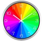 horloge arc en ciel