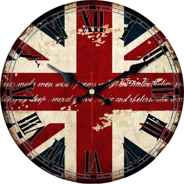 horloge-avec-drapeau-anglais horloge avec drapeau anglais