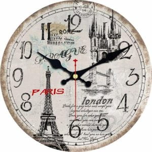 horloge capitales du monde
