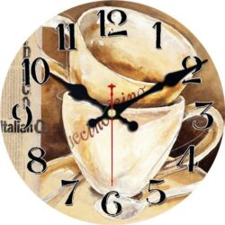 horloge cappuccino