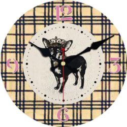 horloge chihuahua