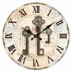 horloge clef