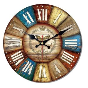 horloge colorée