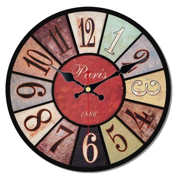 horloge-de-couleur horloge de couleur