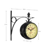 horloge de gare double face