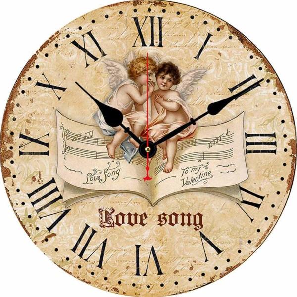 horloge-deco-ange horloge déco ange