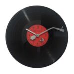 horloge disque vinyle