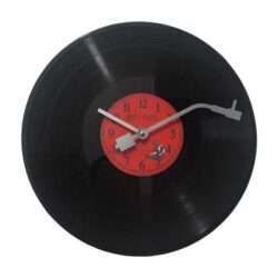 horloge disque vinyle