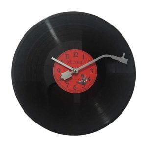 horloge disque vinyle