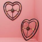 horloge en forme de coeur