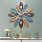 horloge feuille
