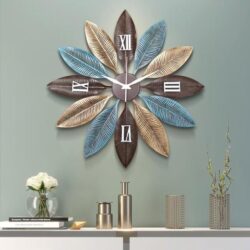 horloge feuille