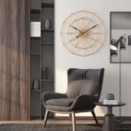 horloge industrielle géante
