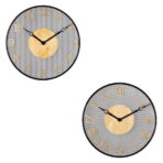horloge industrielle murale