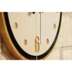 horloge murale chene