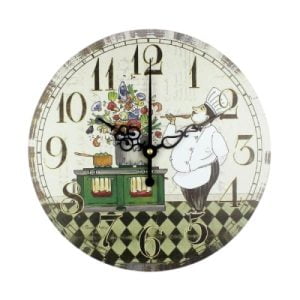 horloge murale cuisine vintage