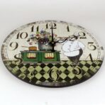 horloge murale cuisine vintage