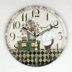 horloge murale cuisine vintage