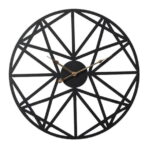 horloge murale en métal vintage