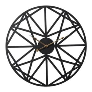 horloge murale en métal vintage