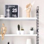 horloge murale flip flap vintage