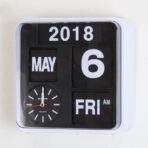 horloge murale flip flap vintage