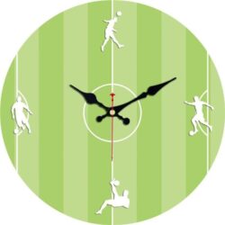 horloge murale football