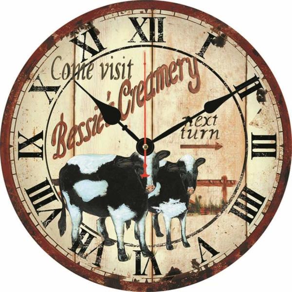 horloge-murale-motif-vache horloge murale motif vache