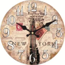 horloge murale New-York