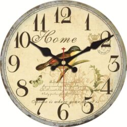 horloge murale oiseau