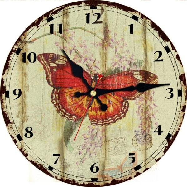 horloge-murale-papillon horloge murale papillon