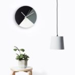 horloge murale scandinave